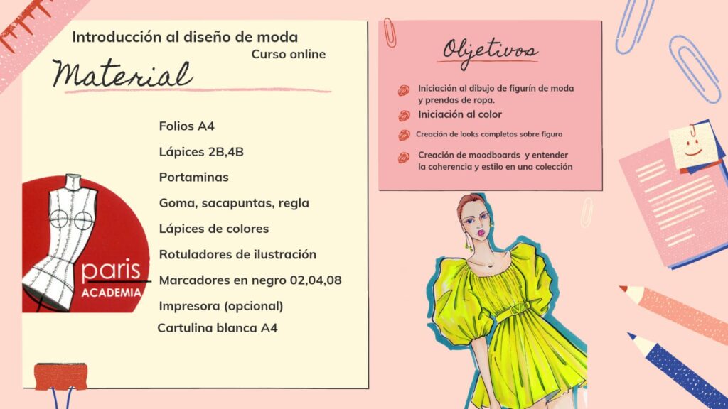 materiales curso intensivo de diseño de nivel inicial